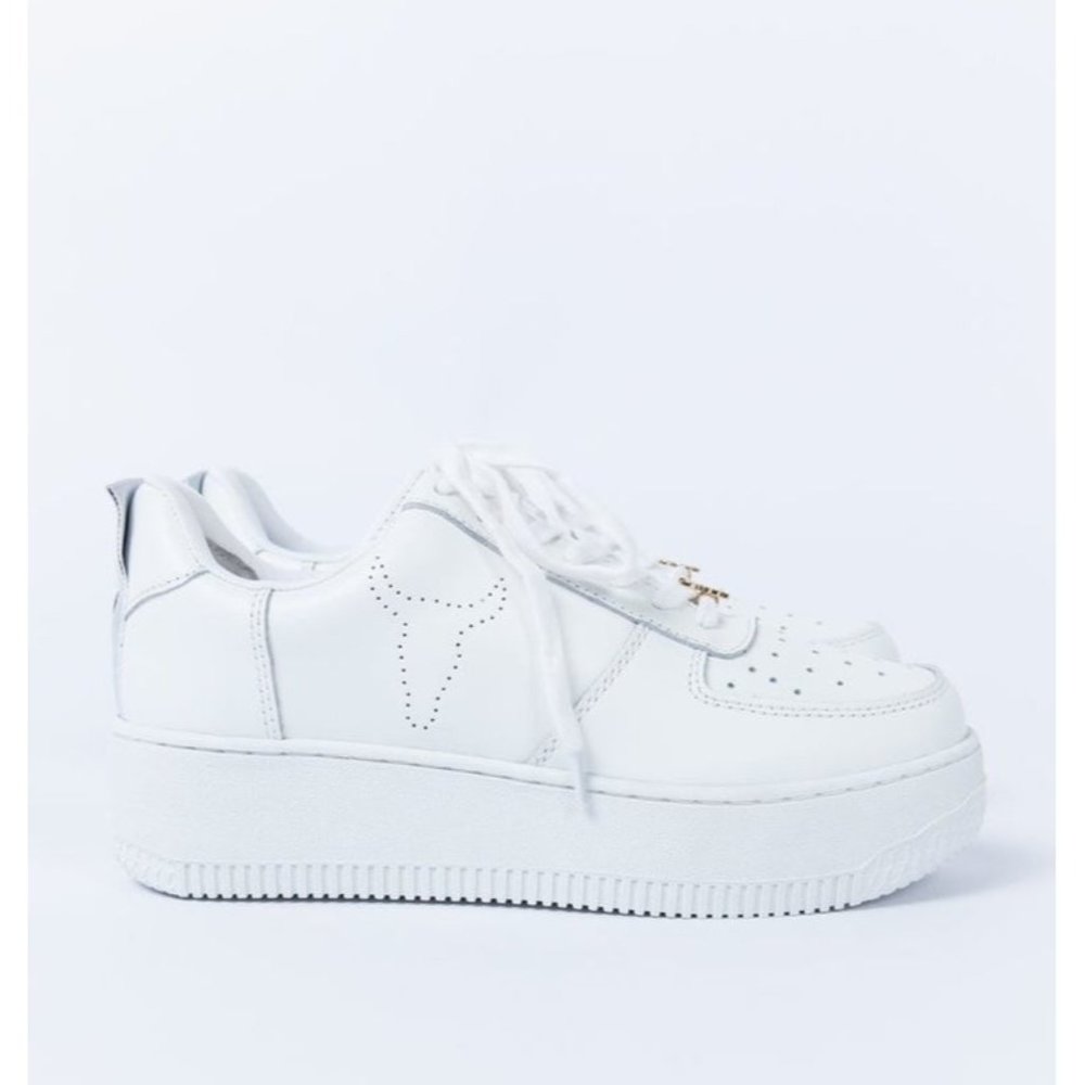 Windsor Smith White Racerr Sneakers Sz 10